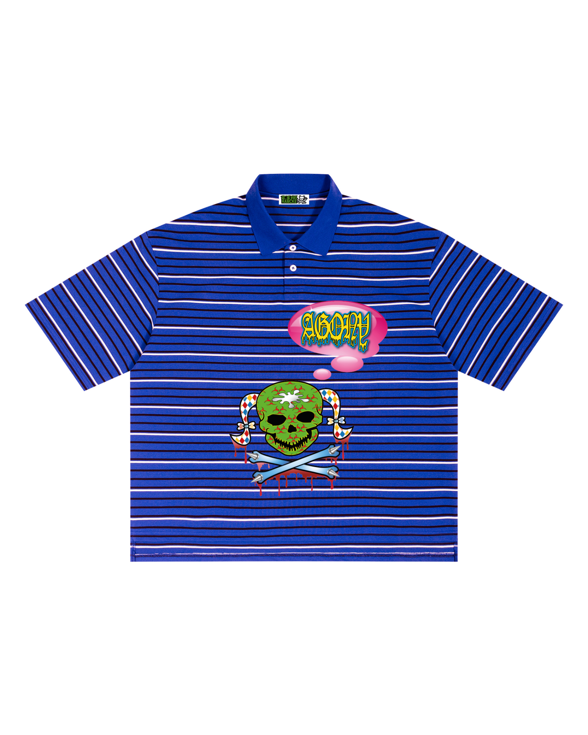 THINKING OF AGONY Polo Shirt